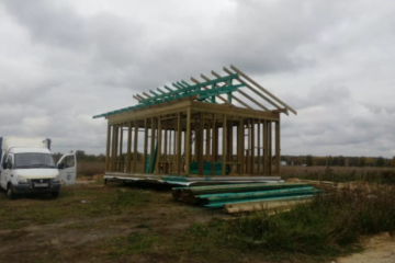 Установка каркаса для дома в Кировске